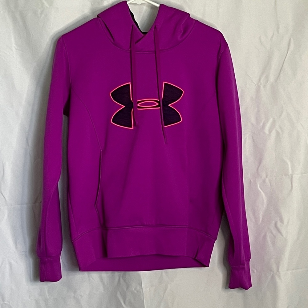 #101 Neon Purple Under Armour Sweatshirt